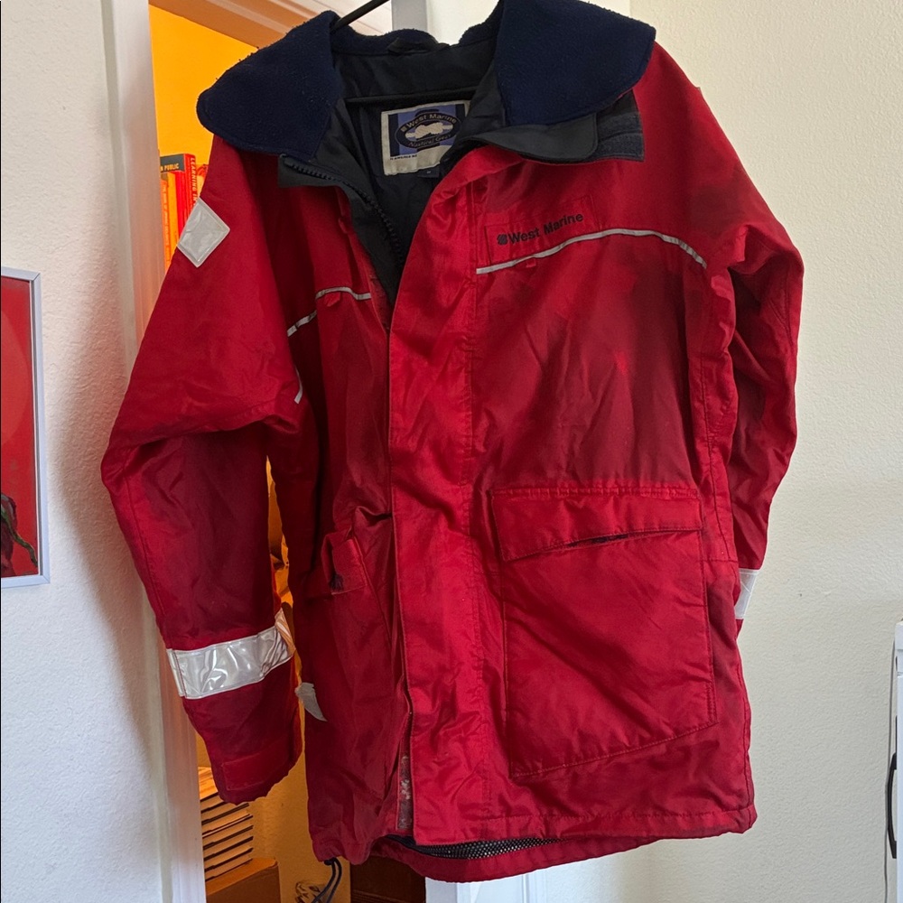 Men’s West Marine Red Jacket
